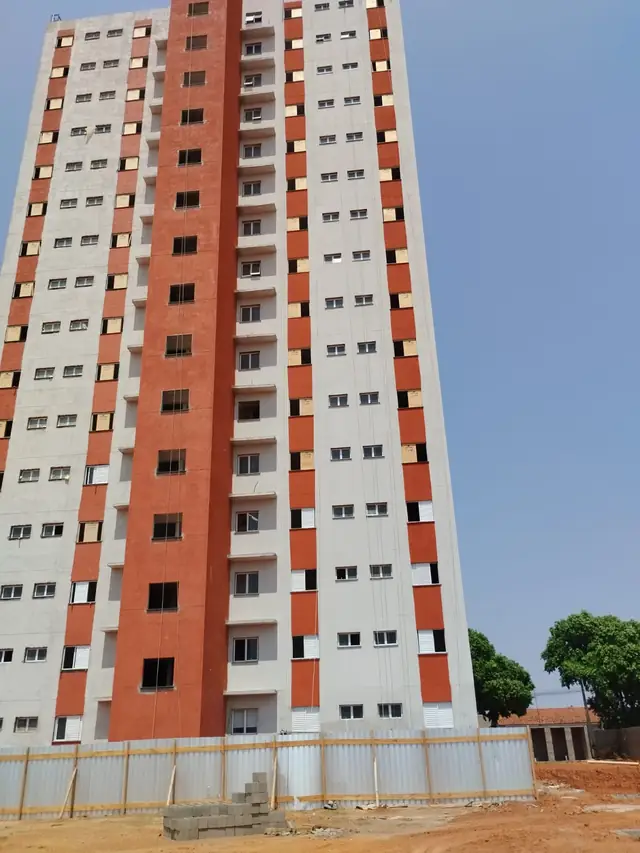 Resultado da limpeza de fachada predial